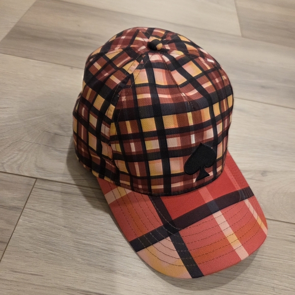 Kate Spade Hat 🧡❤️🖤 - Picture 2 of 7